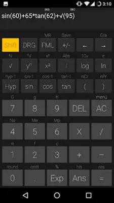 Calculadora android App screenshot 5